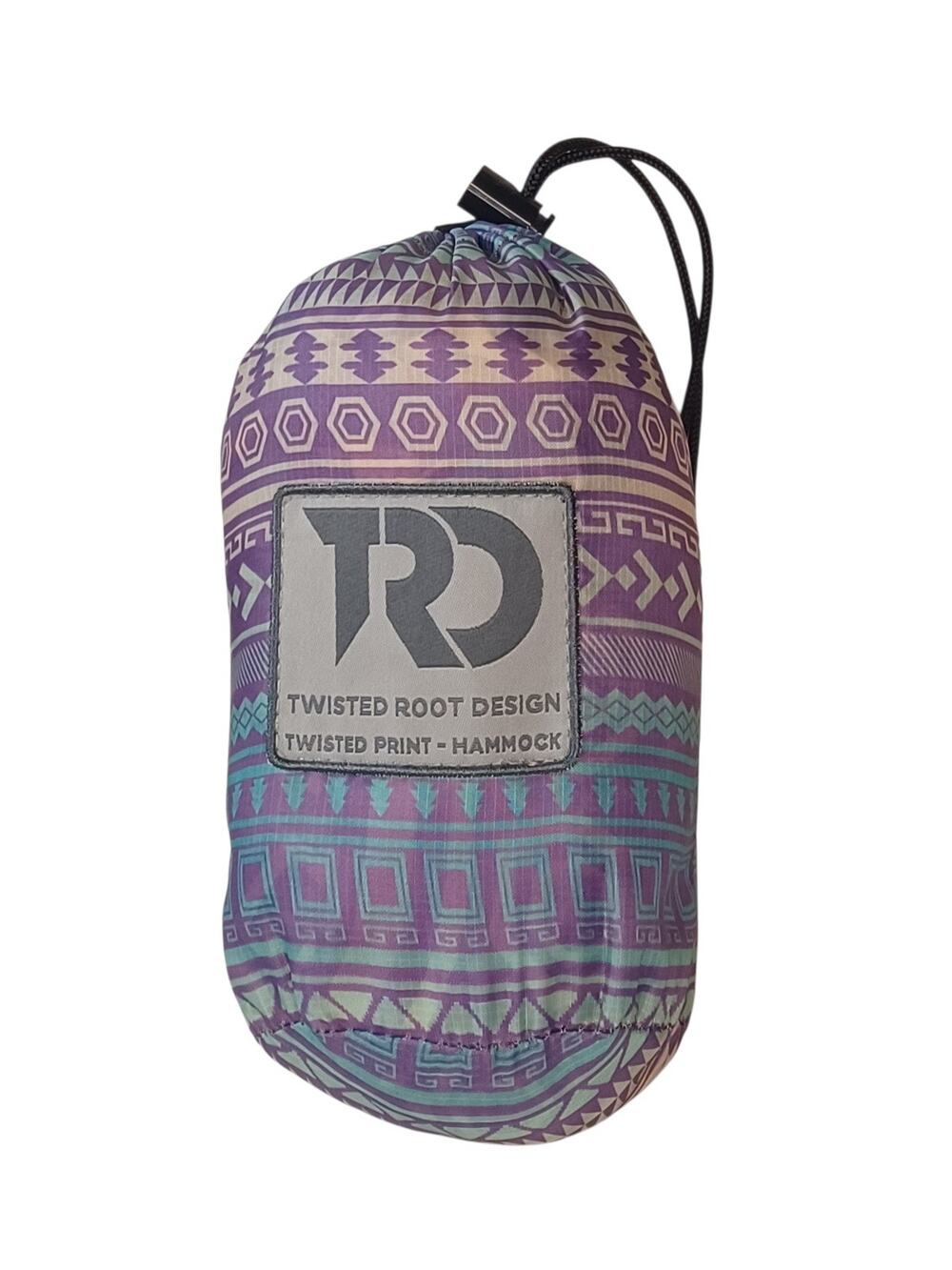 NWOT Twisted Root Design Print Hammock - Festival Biscuits Pattern